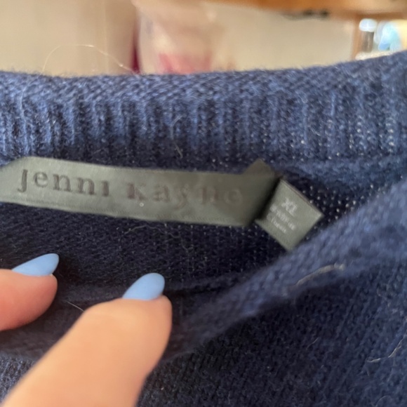 Jenni Kayne Blue Sweater - Picture 2 of 4